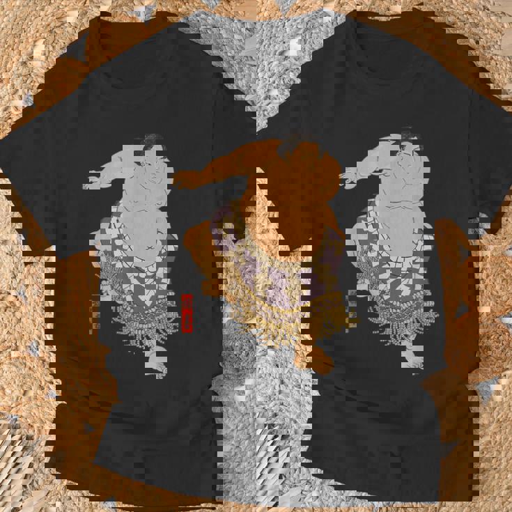 相撲取りtシャツ日本の相撲tシャツが大好きですヴィンテージアート相撲力士ラブレスリング Tシャツ 高齢者への贈り物