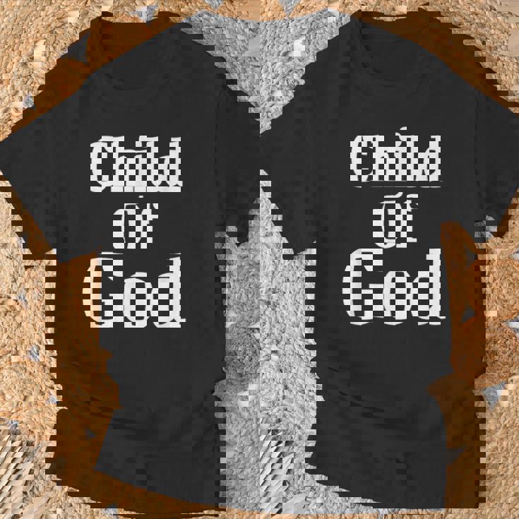 神の子 レトロ イエス 宗教 キリスト教 聖書 言葉 Tシャツ 高齢者への贈り物