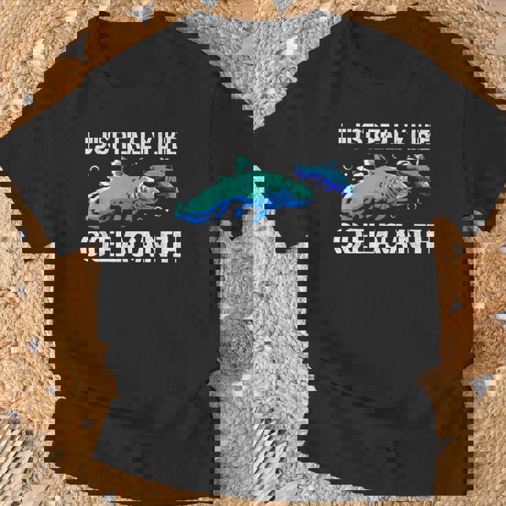 私はシーラカンスが本当に好きです Tシャツ 高齢者への贈り物