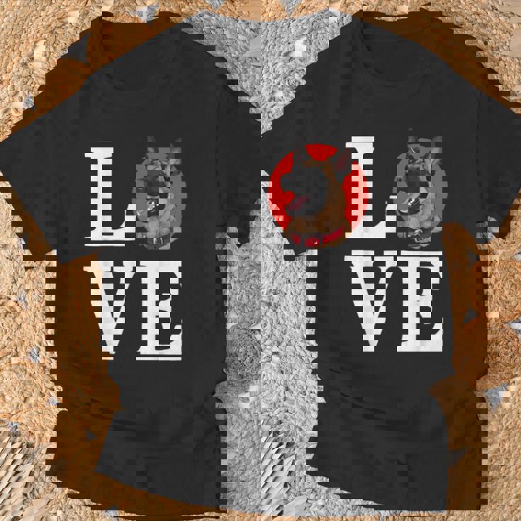 私はベルギーのマリノア子犬愛好家が大好きです Tシャツ 高齢者への贈り物