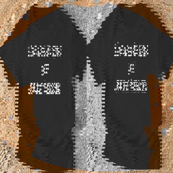 私はマルチバースの大ファンです 長袖tシャツ Tシャツ 高齢者への贈り物