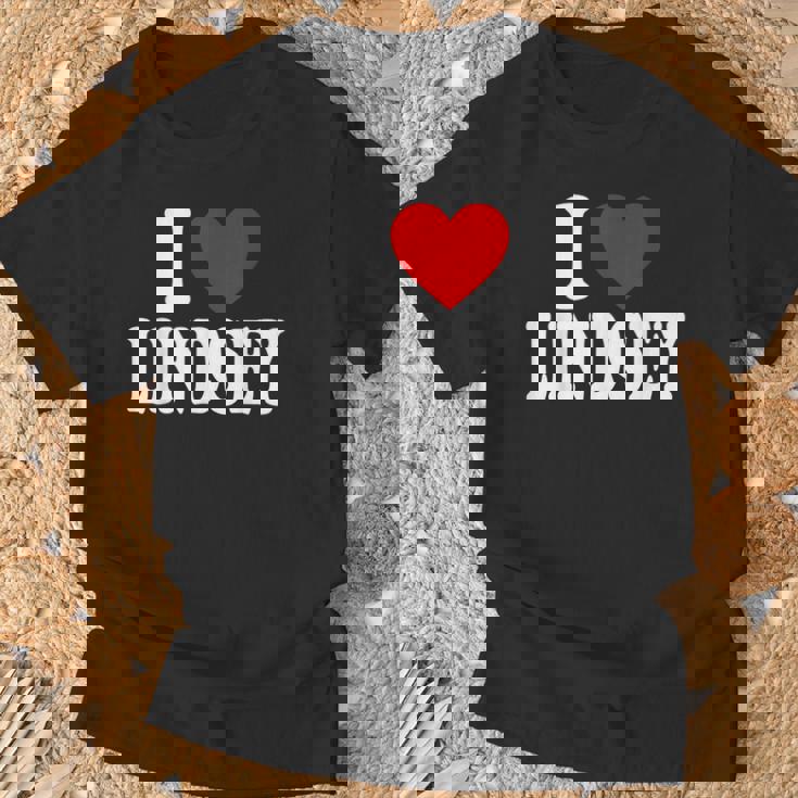 私はリンジーが大好きです Tシャツ 高齢者への贈り物