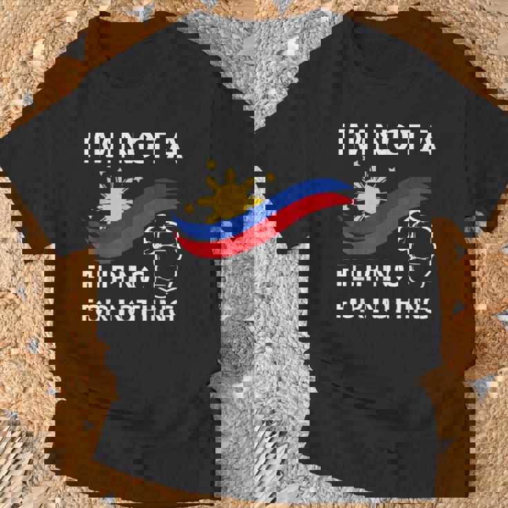 私は何の理由もなくフィリピン人ではありませんティーフリーdu30無料ドゥテルテ Tシャツ 高齢者への贈り物