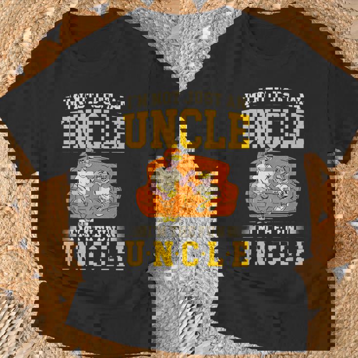 私は楽しいおじさんです 面白いパーティー愛好家のおじさん コスチュームのおじさん Tシャツ 高齢者への贈り物