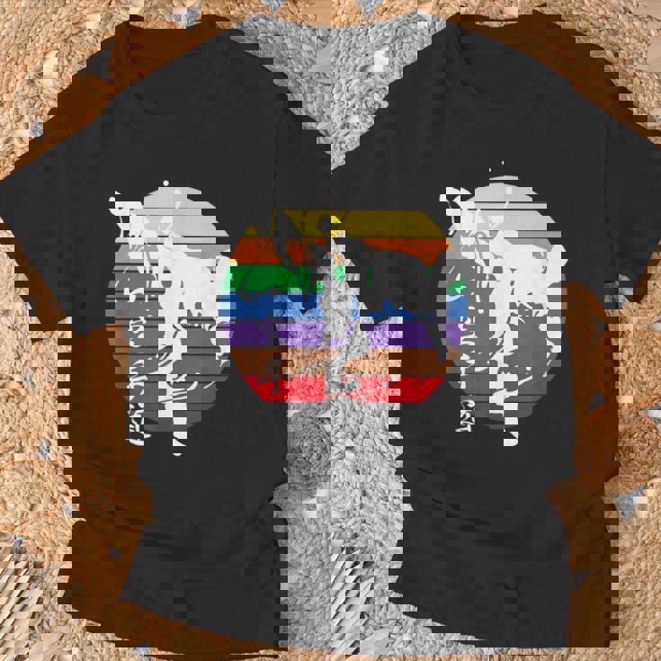 空手道 すべての帯色 横蹴 格闘技 スポーツ 運動選手 空手選手 Tシャツ 高齢者への贈り物