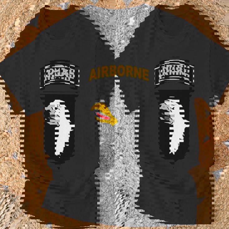 第101空挺師団 アメリカ軍 Tシャツ 高齢者への贈り物