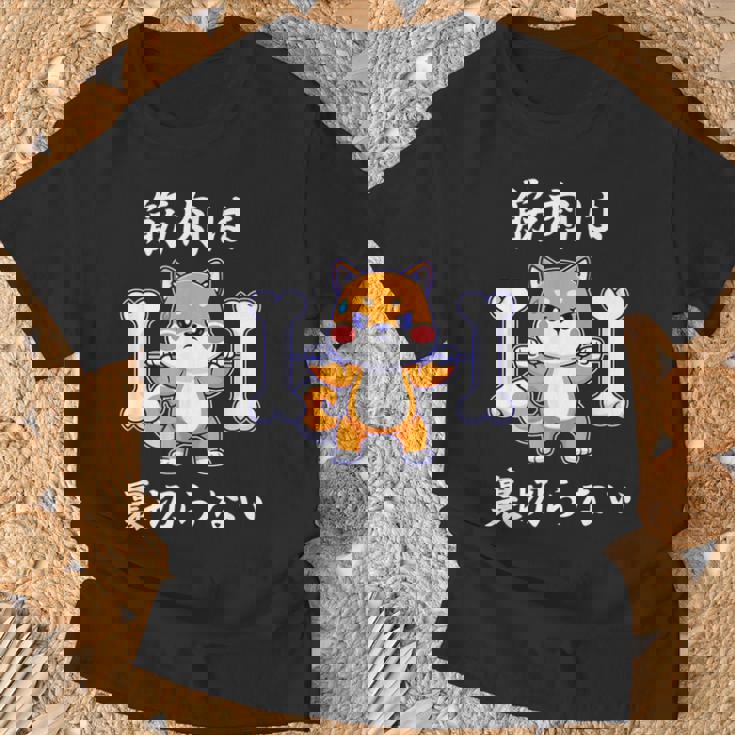 筋肉痛は裏切らない 面白いtシャツ 筋トレ 文字入り メンズ おもしろ 面白い 服 おもしろグッズ 文字 Tシャツ 高齢者への贈り物