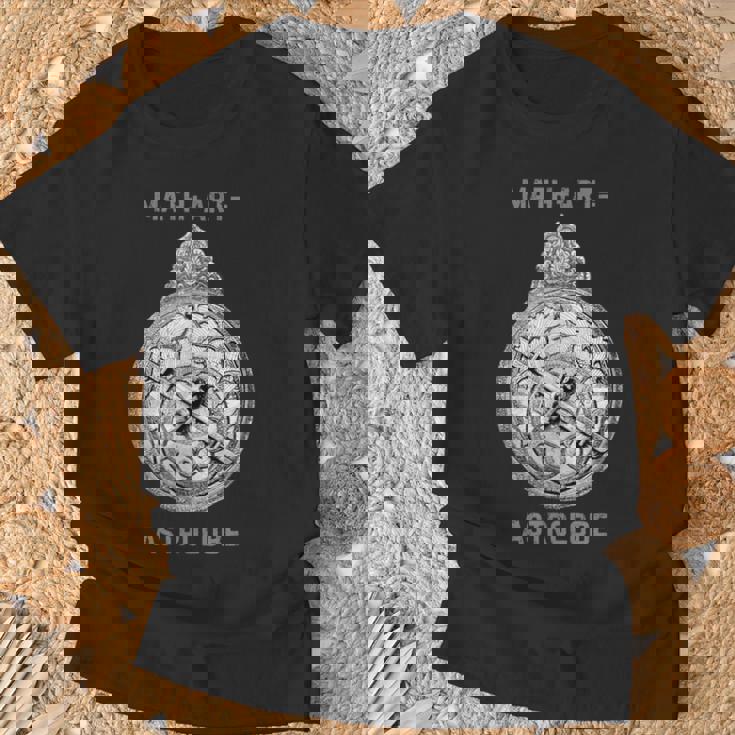 算数科学アストロラーベ、数学科学アート、占星術 Tシャツ 高齢者への贈り物