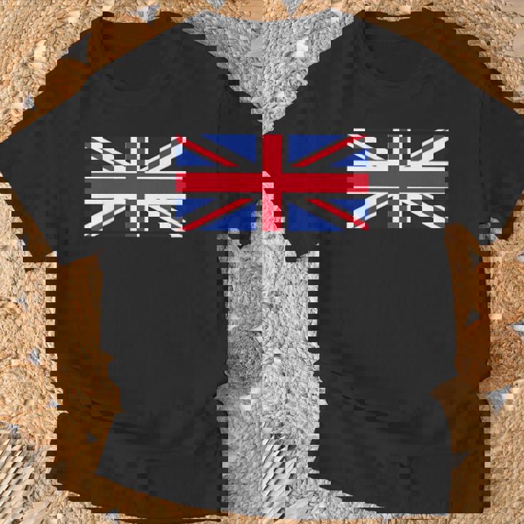 素晴 イギリス国旗 British Flag ユニオンジャック 旗 男性用、女性用 Tシャツ 高齢者への贈り物
