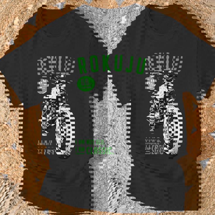 緑寿祝い バイク好き 車好き 父 男性 女性 クラシックバイク 66歳 I'm Not Old I'm Classic Tシャツ 高齢者への贈り物