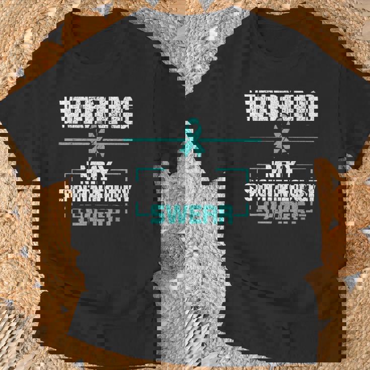 自発的に誓う可能性があります トゥレット症候群啓発 Tシャツ 高齢者への贈り物