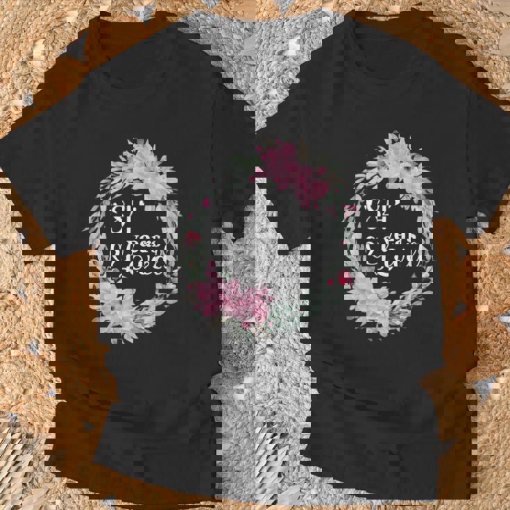 花柄 84歳 誕生日 男性 女性 84歳 誕生日 Tシャツ 高齢者への贈り物