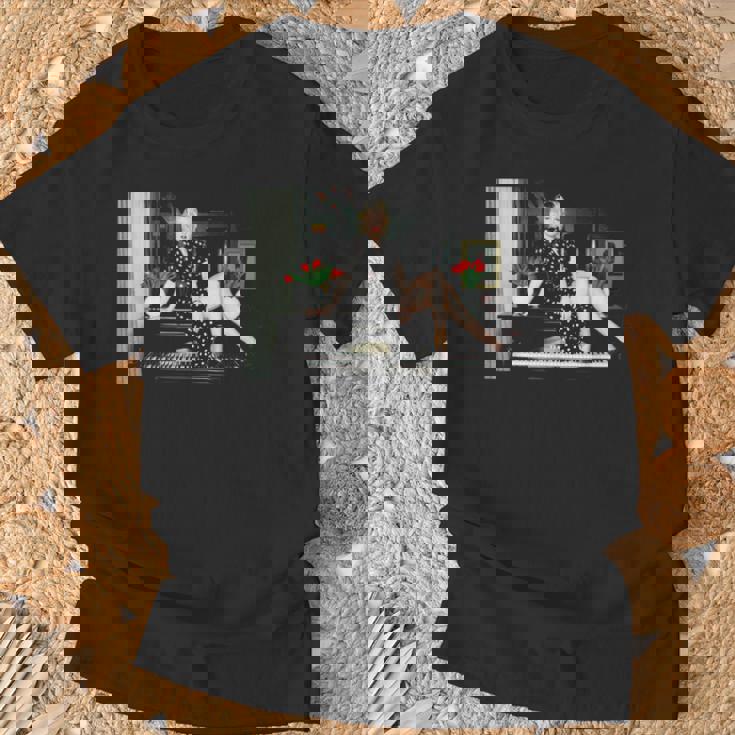 英国で歌手シンディ・ローパーがi Drove All Nightを宣伝 Tシャツ 高齢者への贈り物