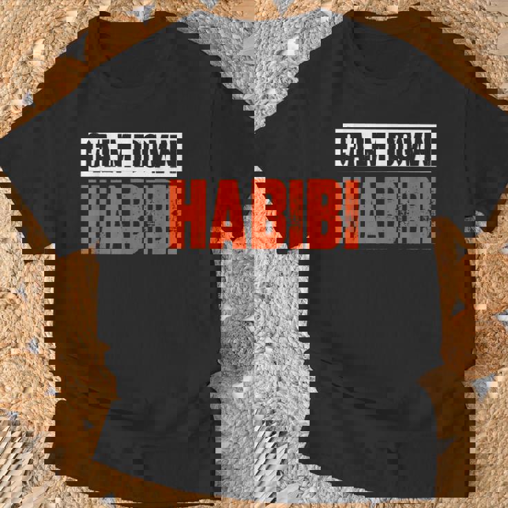 落ち着けハビビ Tシャツ 高齢者への贈り物