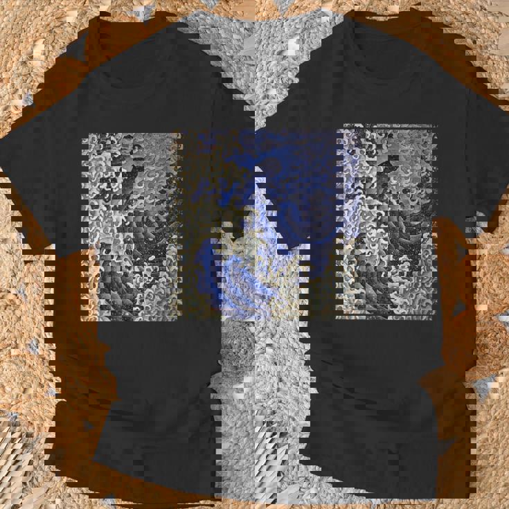 葛飾北斎 男波 Tシャツ 高齢者への贈り物