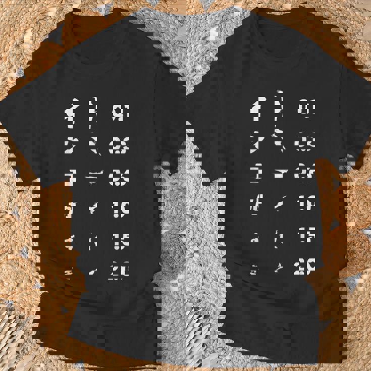 視力検査 インコがすき インコ好き インコの飼い主 セキセイインコ 用務 コザクラインコ オカメインコ インコ飼い Tシャツ 高齢者への贈り物