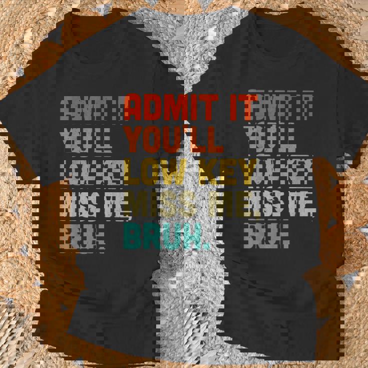 認めてくれよ控えめなミス・ミー・ブラッシュ・ファニー・ブラシ・ティーチャー Tシャツ 高齢者への贈り物