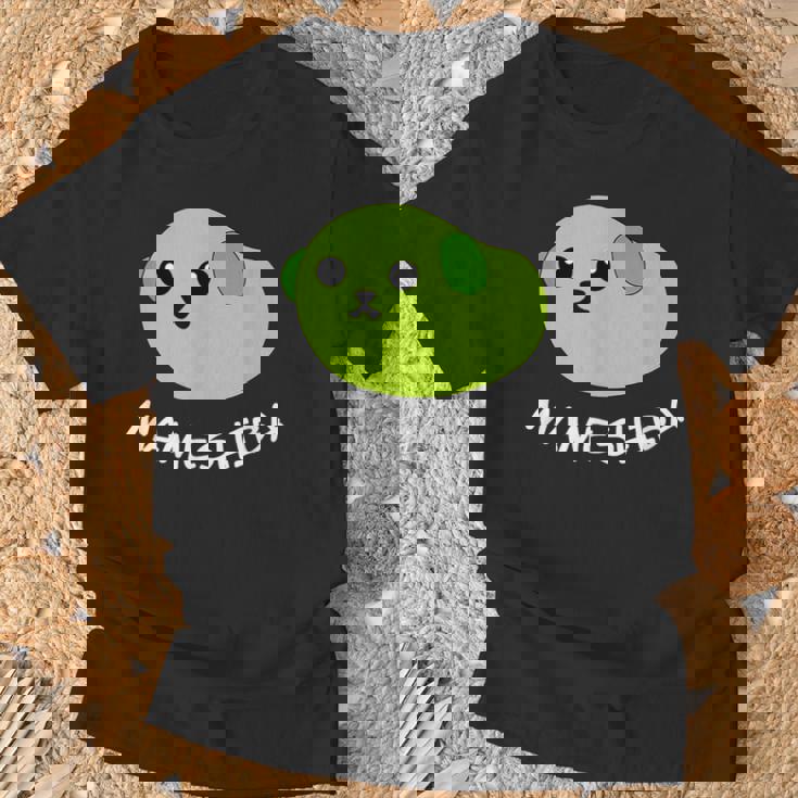 豆柴 枝豆豆 可愛い Tシャツ 高齢者への贈り物