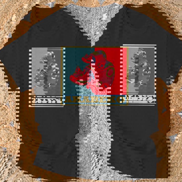 赤べこ 面白いtシャツ 牛 ウシ 福島県 会津 メンズ おもしろ グッズ 面白い 服 ネタ 日本 名産 Tシャツ 高齢者への贈り物