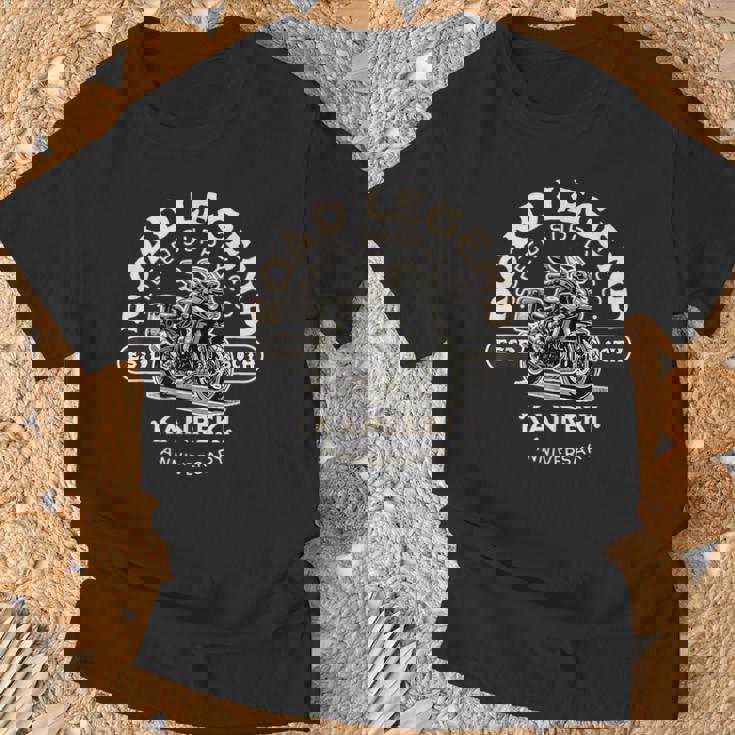 還暦祝い 伝説の60歳還暦ライダー 安全祈願 長寿 かっこいい Tシャツ 高齢者への贈り物