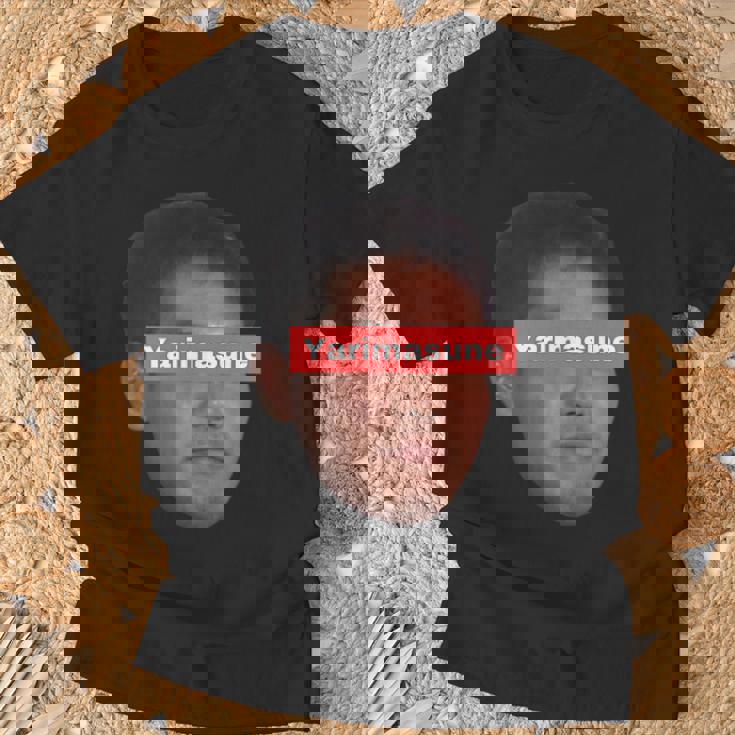 野獣先輩 やりますねぇ！ Yarimasune Tシャツ 高齢者への贈り物