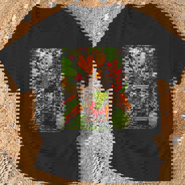 野菜農場フレッシュオーガニック野菜 Tシャツ 高齢者への贈り物