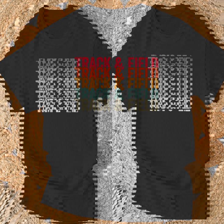 陸上競技 陸上競技 レトロ 男性用 Tシャツ 高齢者への贈り物