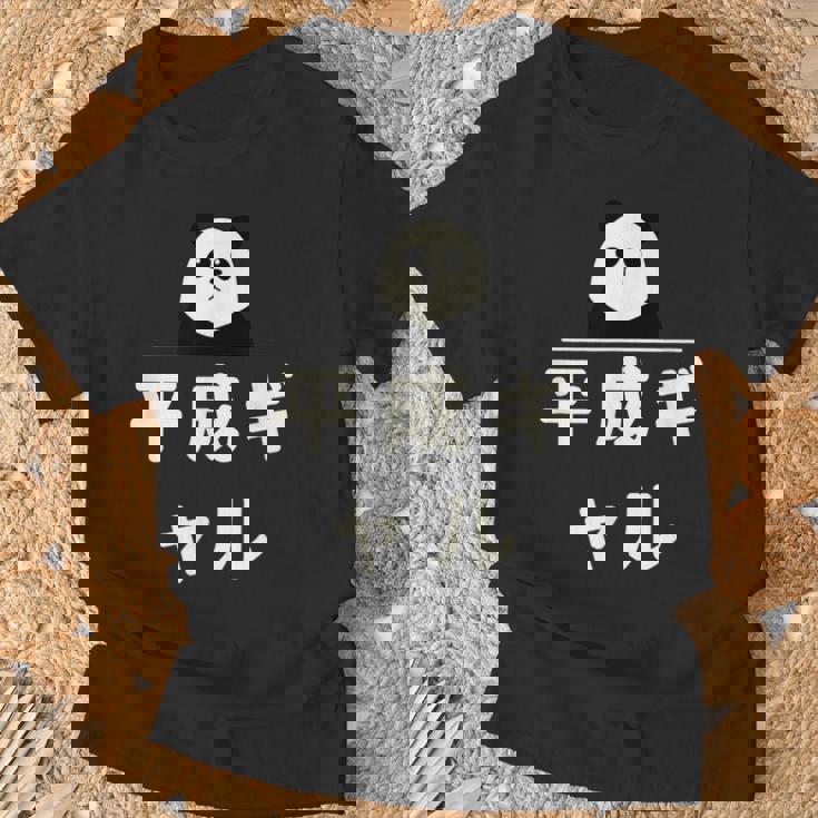 面白い 「平成ギャル」おもしろギャグ-ジョーク 漢字 へいせいぎゃる 文字入り Tシャツ 高齢者への贈り物