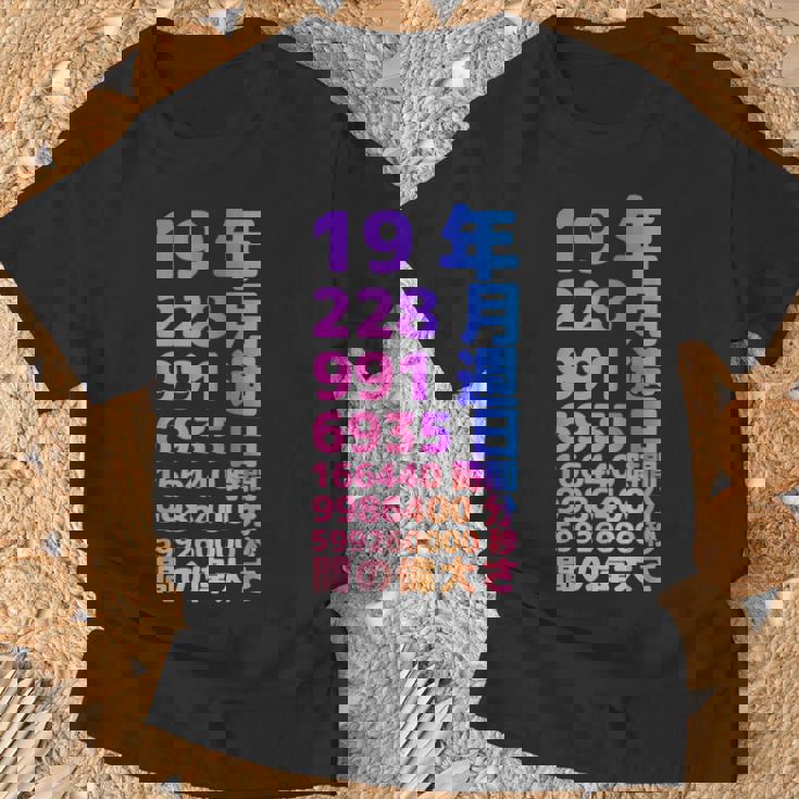 面白い19歳の誕生日の古いメーター 面白い19歳のギフト 女性 男性 面白い電卓 19歳の誕生日のギフト Tシャツ 高齢者への贈り物