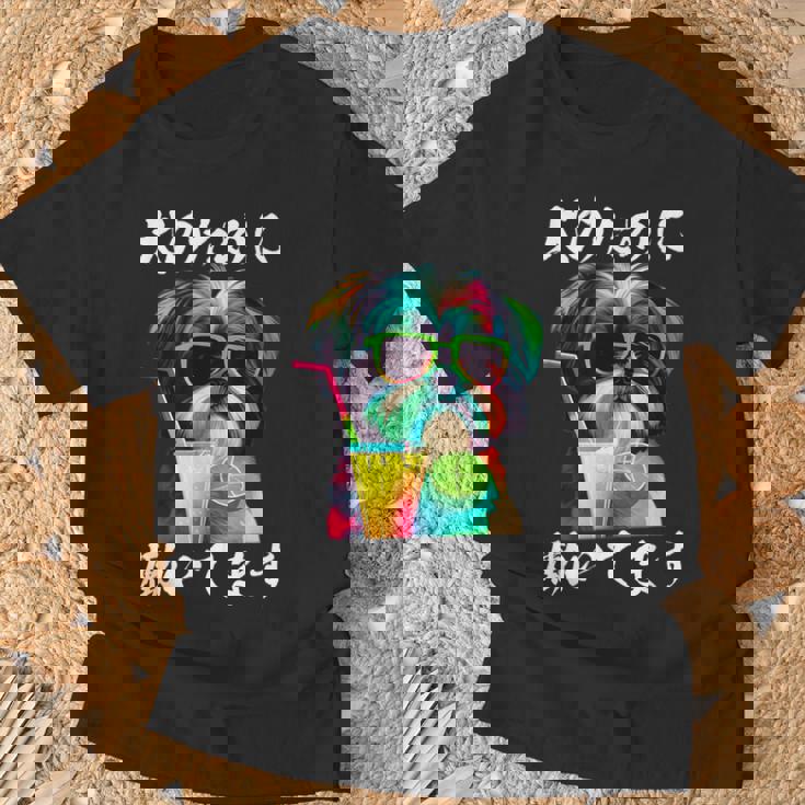 面白いtシャツ シーズー イヌ わんこ メンズ 犬好き グッズ おもしろ 面白い 服 ネタ わんこ Tシャツ 高齢者への贈り物