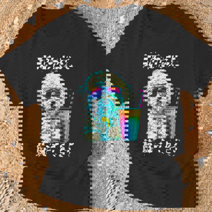 面白いtシャツ ビションフリーゼ イヌ わんこ メンズ 犬好き グッズ おもしろ 面白い 服 ネタ わんこ Tシャツ 高齢者への贈り物