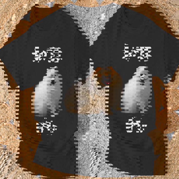 面白いtシャツ ポメラニアン わがままボディ イヌ 犬 メンズ 犬好き グッズ おもしろ 面白い 服 ネタ Tシャツ 高齢者への贈り物