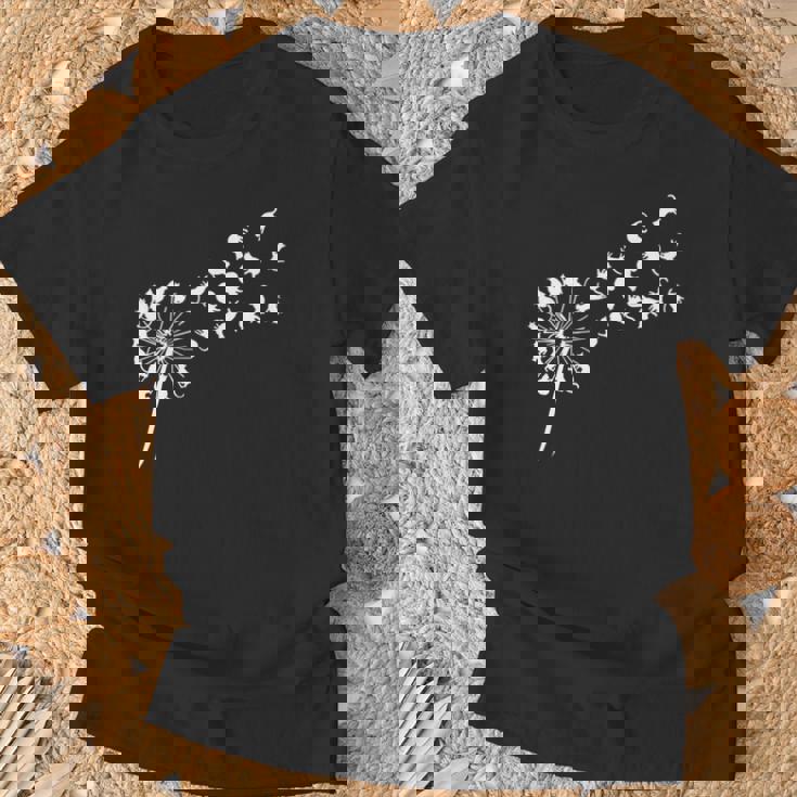 面白いtシャツ 猫 タンポポ ネコ メンズ 猫好き グッズ おもしろ 面白い 服 ネタ にゃんこ 猫の下僕 長袖tシャツ Tシャツ 高齢者への贈り物