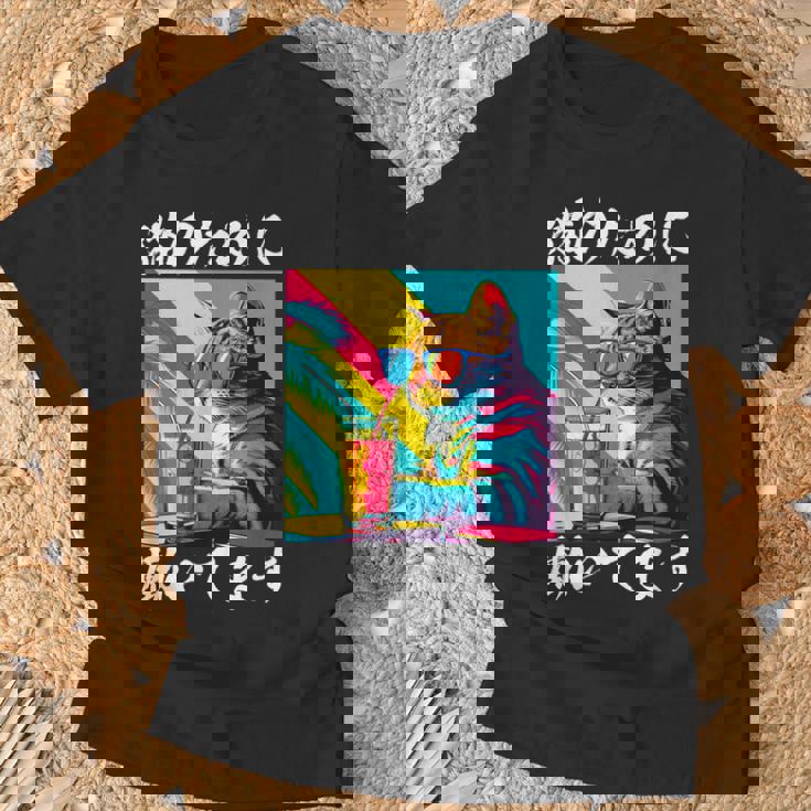 面白いtシャツ 猫 ネコ メンズ 猫好き グッズ おもしろ 面白い 服 ネタ にゃんこ 猫の下僕 Tシャツ 高齢者への贈り物