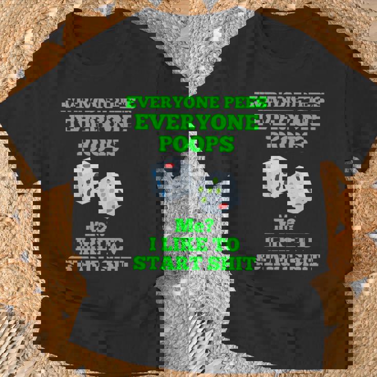 面白いカジノギフト、面白いうんちギフト、うんちとおしっこユーモア 長袖tシャツ Tシャツ 高齢者への贈り物