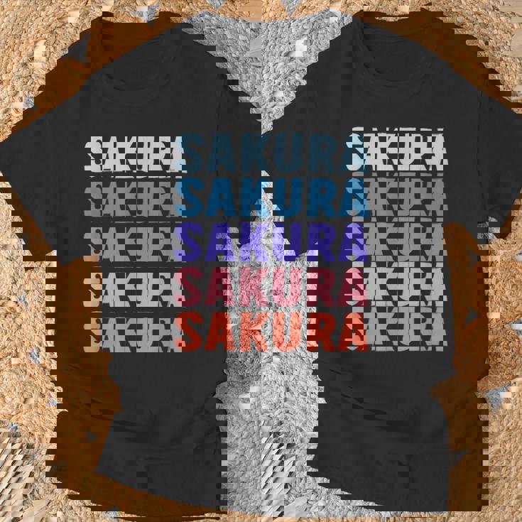 面白いギフト名 さくら 名前入り Tシャツ 高齢者への贈り物