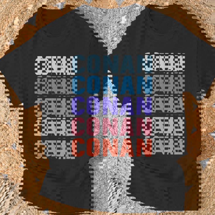 面白いギフト名 コナン 名入れ名 Tシャツ 高齢者への贈り物