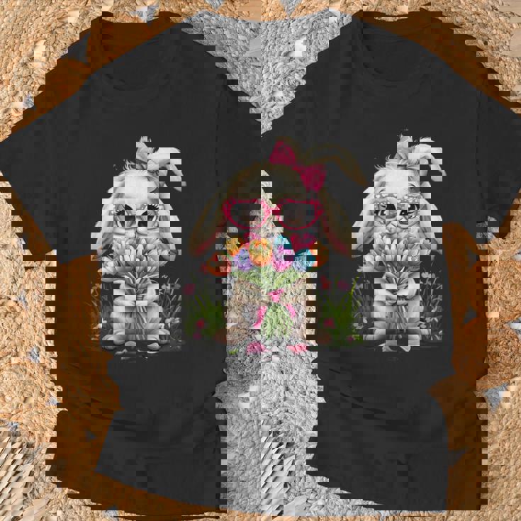 面白いチューリップ メンズ レディース キッズ チューリップブーケ フラワーフローリスト Tシャツ 高齢者への贈り物