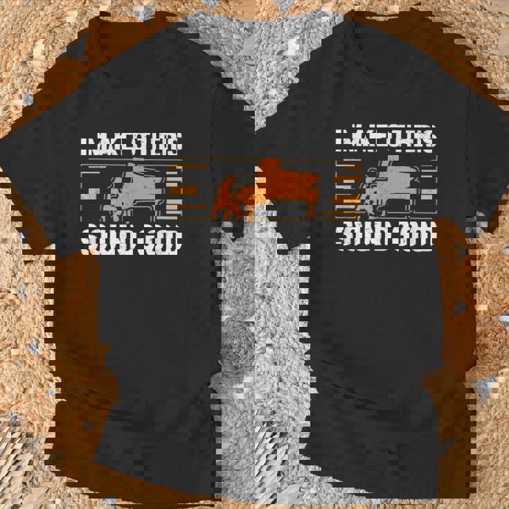 面白い音楽伴奏者 I Make Othersound Good Accompany Tシャツ 高齢者への贈り物