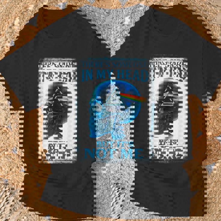 頭の中に誰かがいるけどスケルトンって言ってるのは私じゃない Tシャツ 高齢者への贈り物