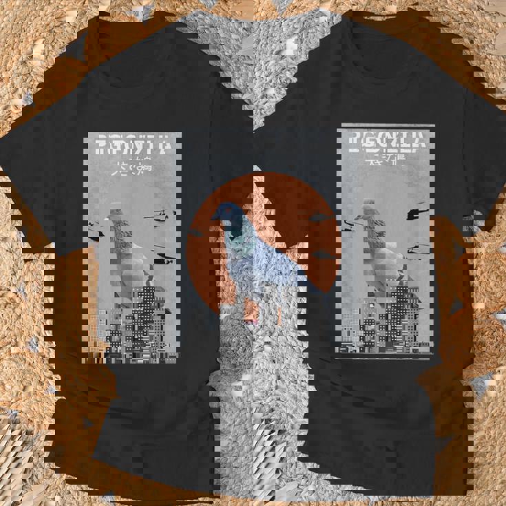 鳩 ハト おもしろ 鳥 動物 鳩 恋人 Tシャツ 高齢者への贈り物