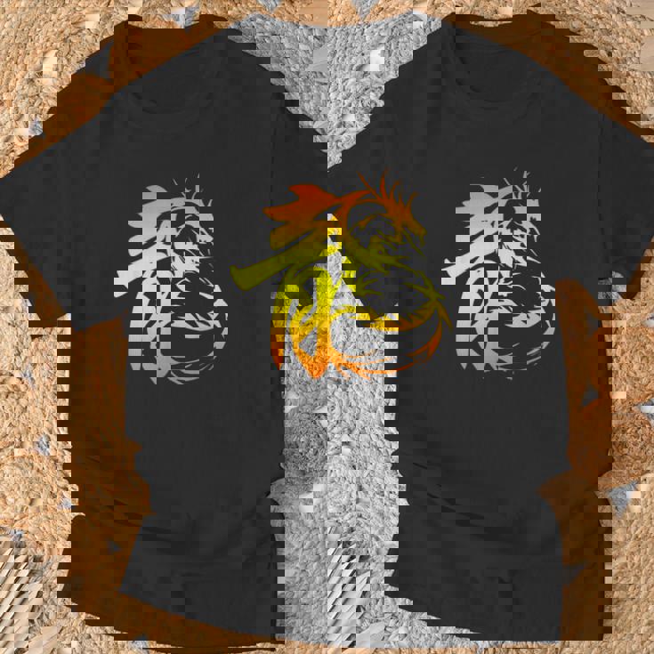 龍 漢字年 龍十二支 パワーストレング Tシャツ 高齢者への贈り物