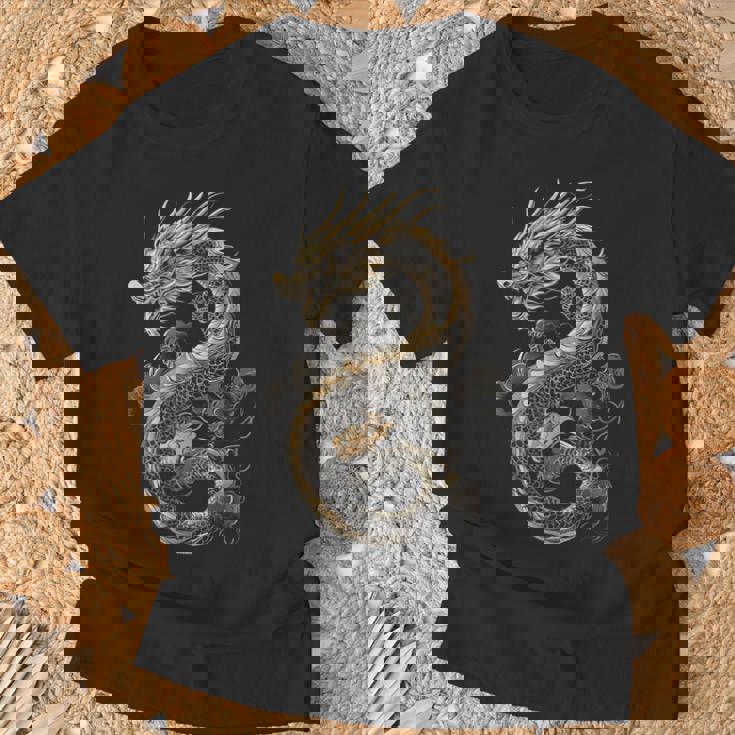 龍人 龍神竜 神話作品 龍神竜 Tシャツ 高齢者への贈り物