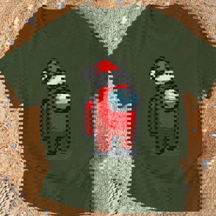 Christmas Costume Amongtars Game Us ビンテージ Tシャツ 高齢者への贈り物