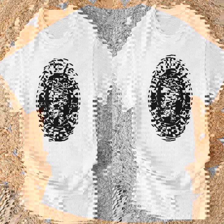 バックプリント クールで面白いオートバイ、バイク、バイカー Tシャツ 高齢者への贈り物