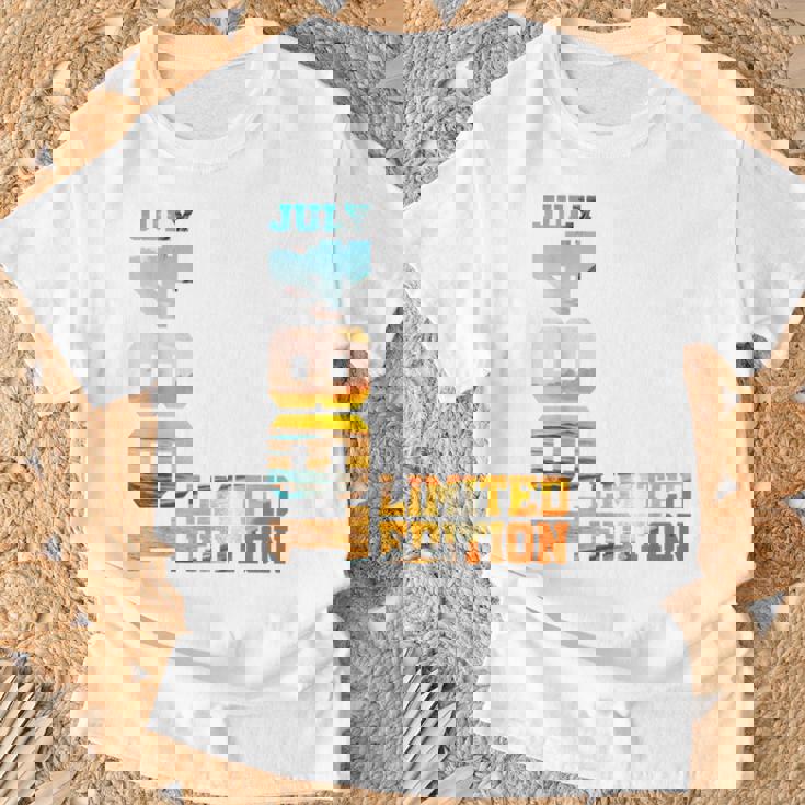 1984年7月、男性のための40歳の誕生日プレゼント Tシャツ 高齢者への贈り物