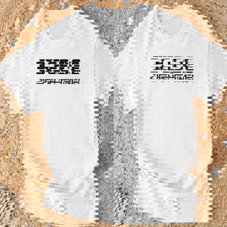 3X3Exeuper Premier ワンポイントロゴ Tシャツ 高齢者への贈り物