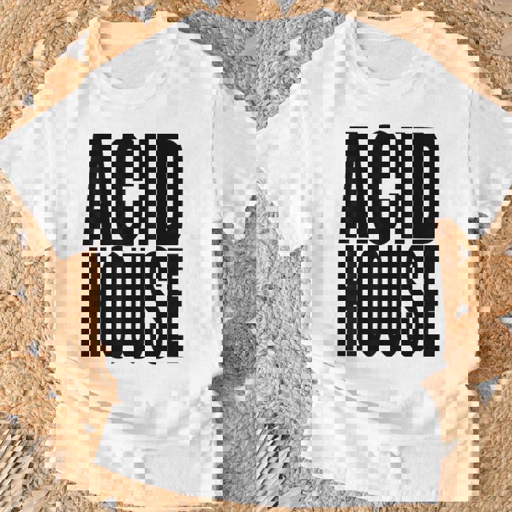 Acid House Music 90年代 Edm Rave Festival Dance Lover Tシャツ 高齢者への贈り物