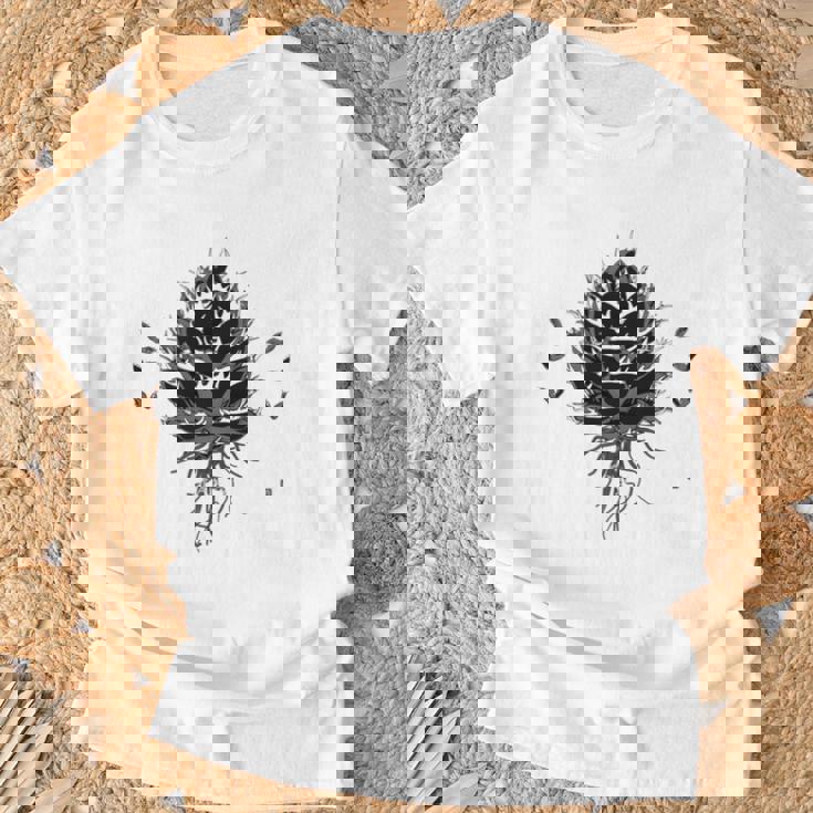 Agave Titanota【アガベ品質管理人】白鯨 ボタニカル 長袖tシャツ Tシャツ 高齢者への贈り物