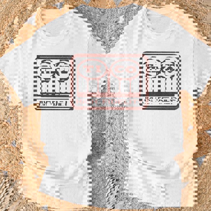 Alegre Tico Records サルサ ミュージックバンド レトロ ビニール ビンテージ Tシャツ 高齢者への贈り物